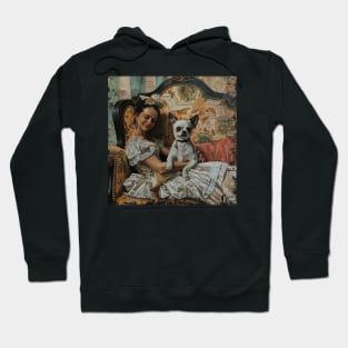 Lady and Chihuahua Hoodie